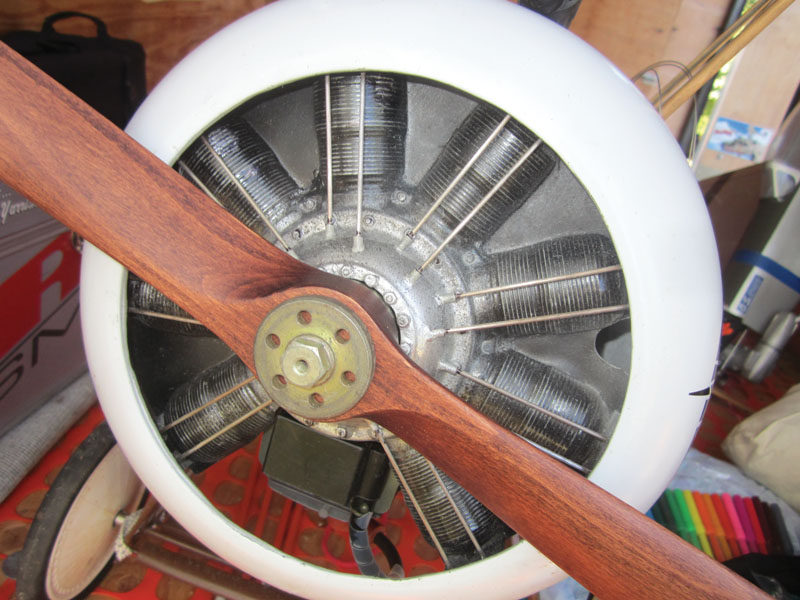 Model Airplane News - RC Airplane News | New for Premium Members — Install a fake detailed radial engine