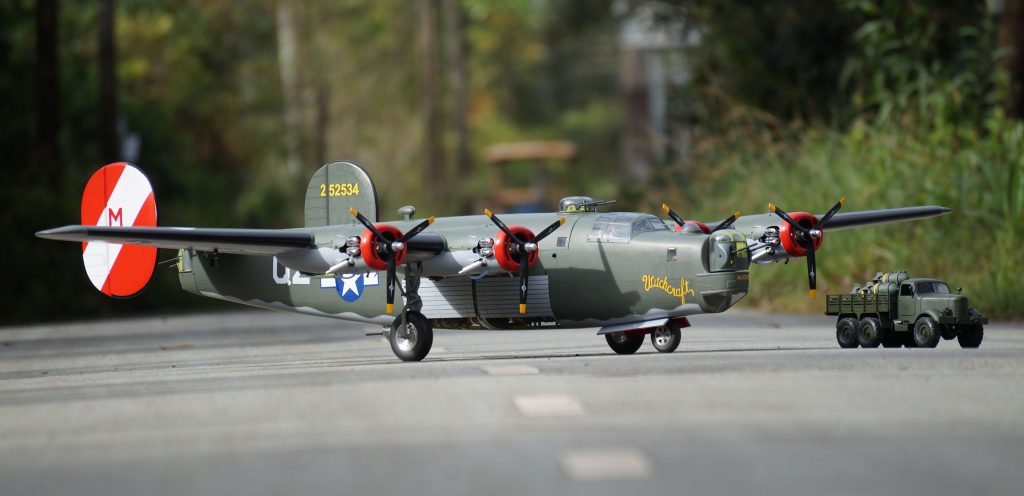 Model Airplane News - RC Airplane News | Giant Scale  B-24 Liberator — Heavy Bomber Witchcraft ARF!