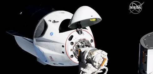 SpaceX’s Crew Dragon Docks with ISS