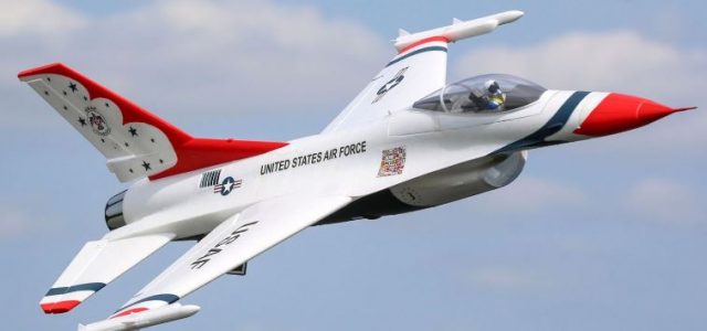 E-flite F-16 Thunderbird 70mm