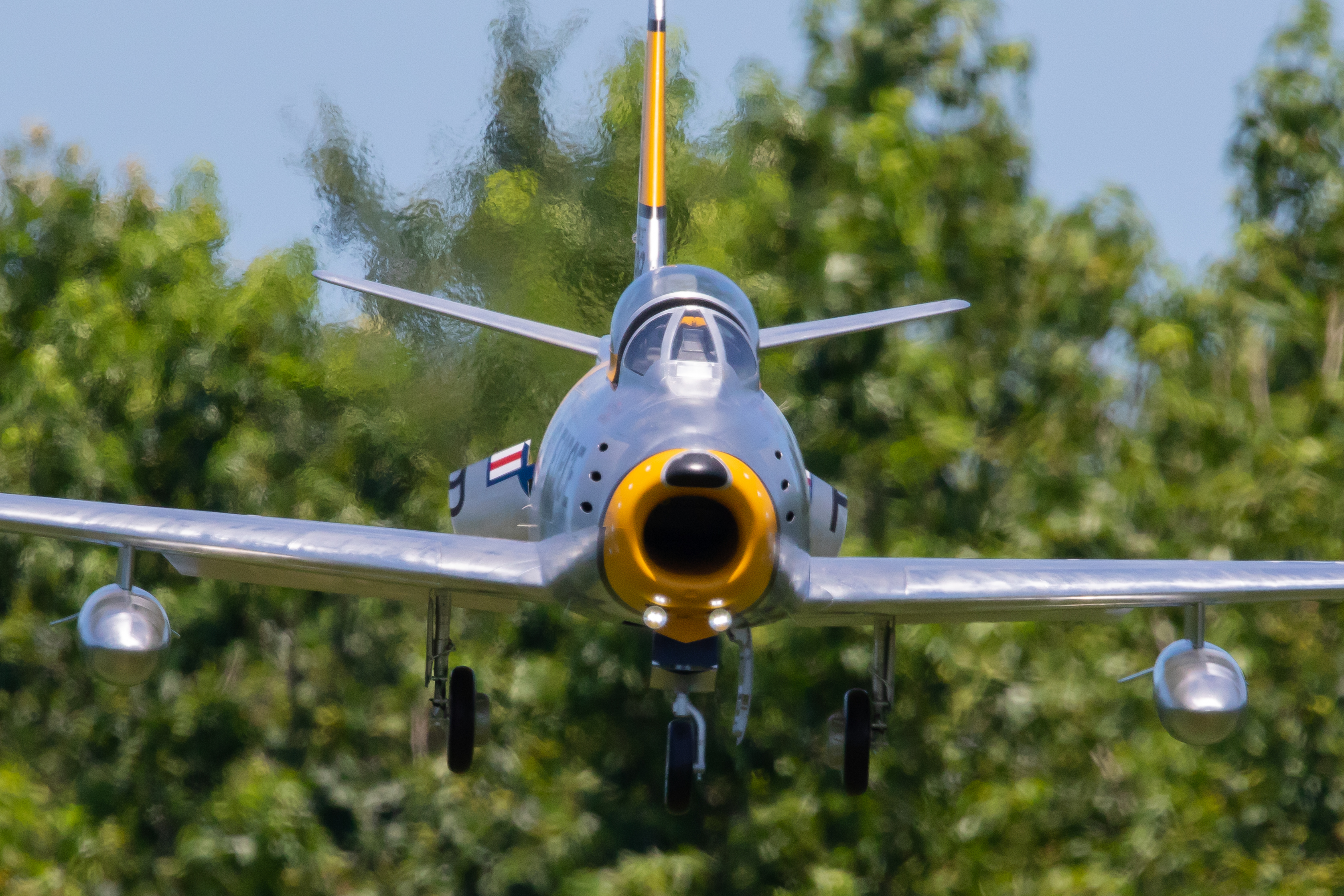 Model Airplane News - RC Airplane News | Marvelous Monster F-86 Sabre Jet