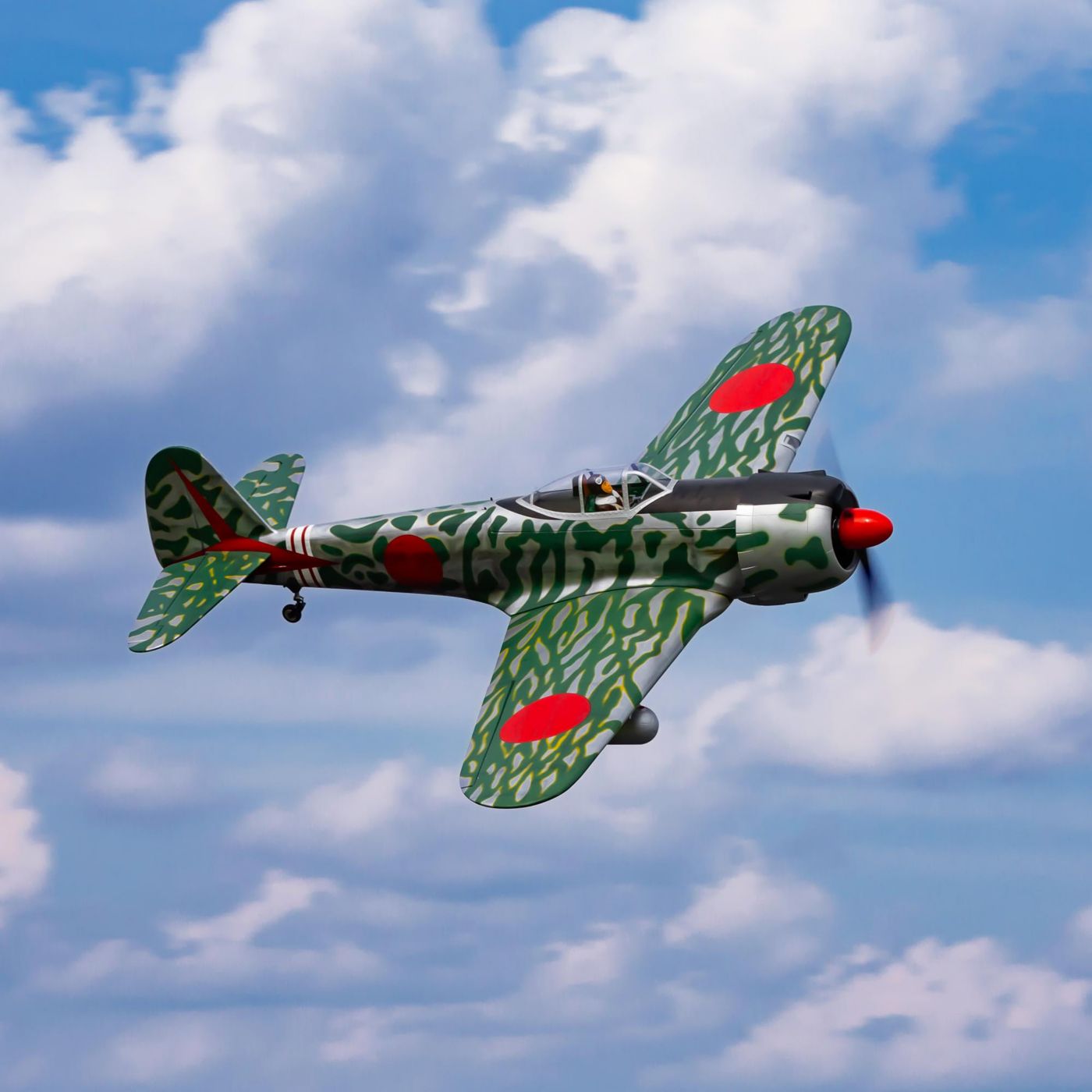 Model Airplane News - RC Airplane News | Hangar 9 1/5-scale 60cc Ki-43 Oscar