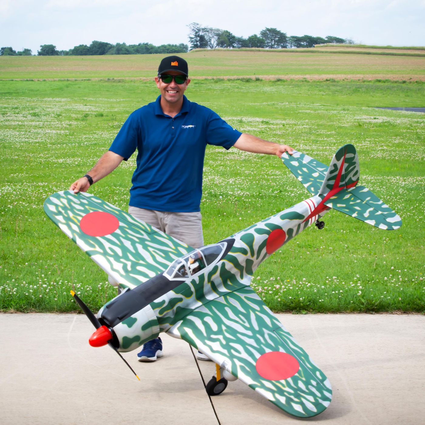 Model Airplane News - RC Airplane News | Hangar 9 1/5-scale 60cc Ki-43 Oscar