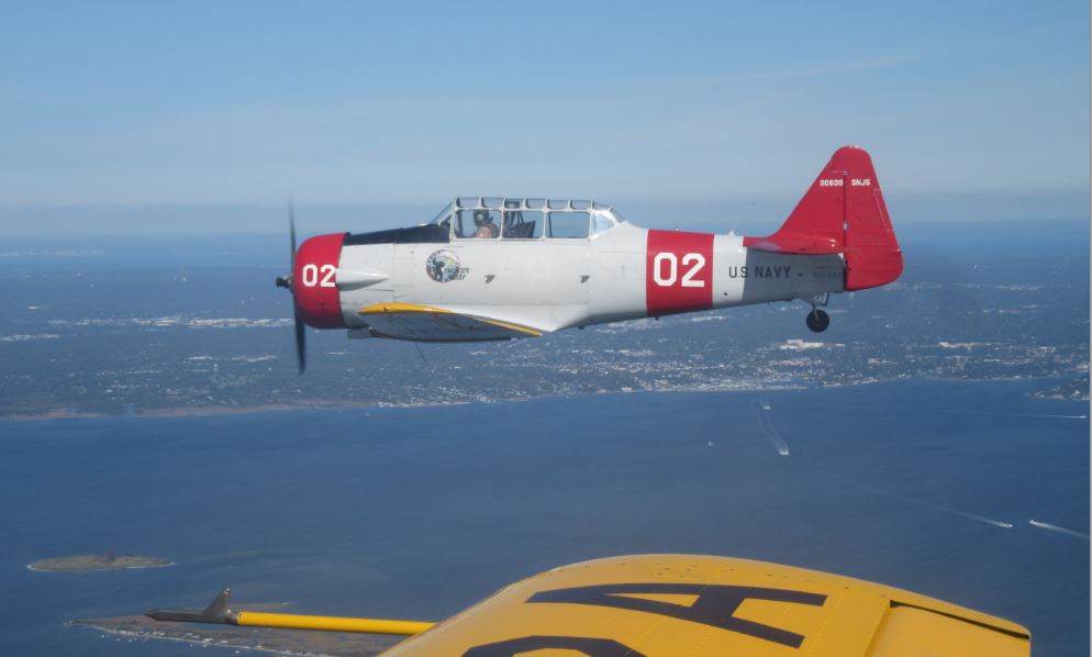 Model Airplane News - RC Airplane News | AT-6 Texan Formation Flight