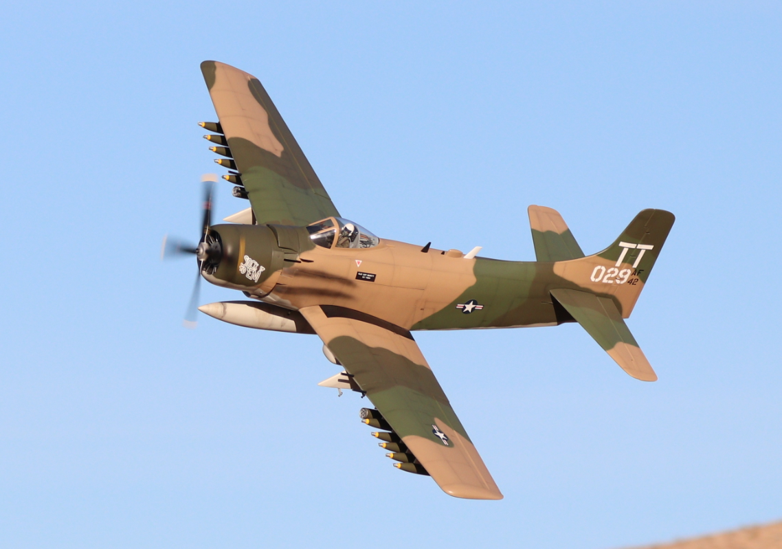 Model Airplane News - RC Airplane News | Legend Hobby A-1 Skyraider