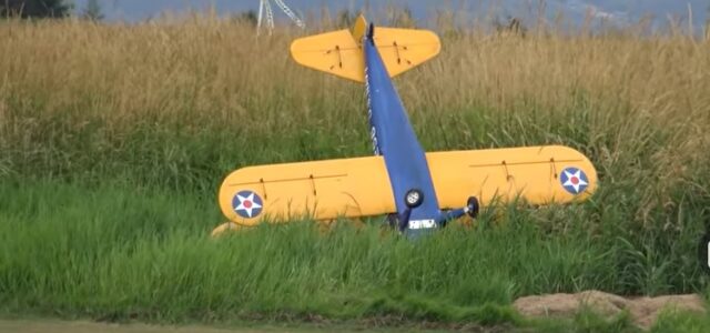 Giant Scale PT-17 Stearman – coming in hot!