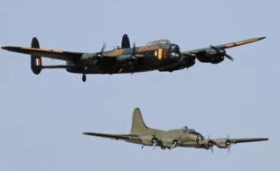 RC WW II Bombers Join Forces