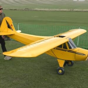 Model Airplane News - RC Airplane News | Slow Giant: 40% Scale Super Cub
