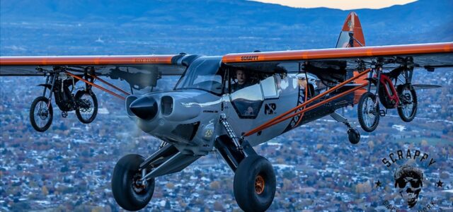 Full-Size Bush Plane–with Motorcycles!