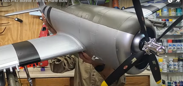 FMS P-47 Step-By-Step Build–With Mods