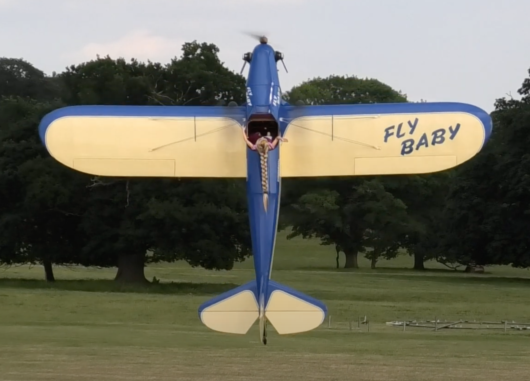 Model Airplane News - RC Airplane News | 1/2-Scale Fly Baby