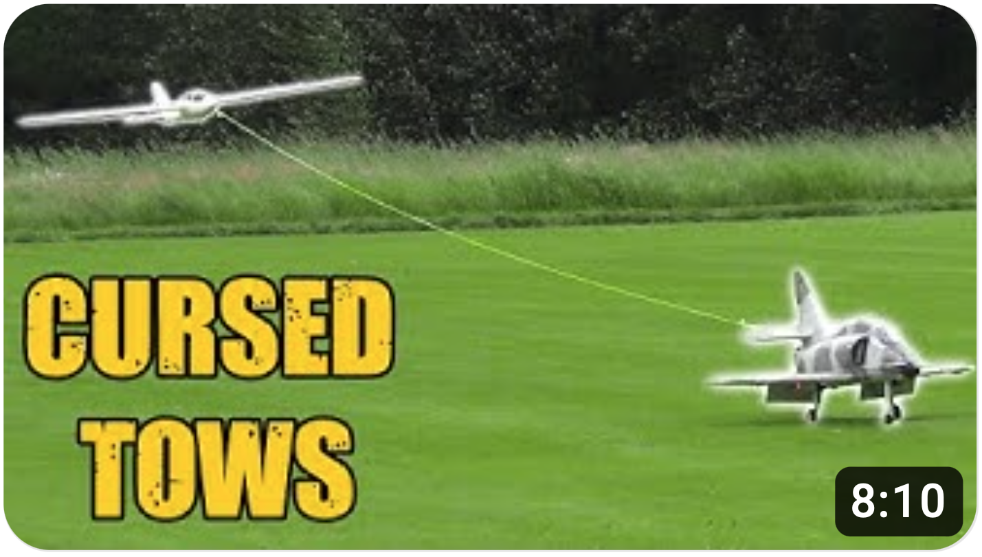 Model Airplane News - RC Airplane News | Unusual Glider Tows